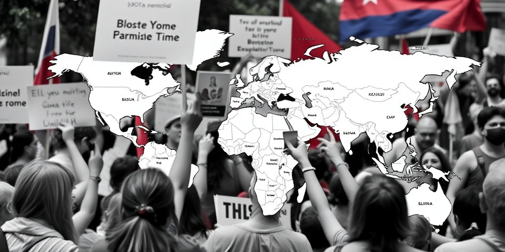 Donne in tutto il mondo si oppongono alla crescente regressione dei diritti