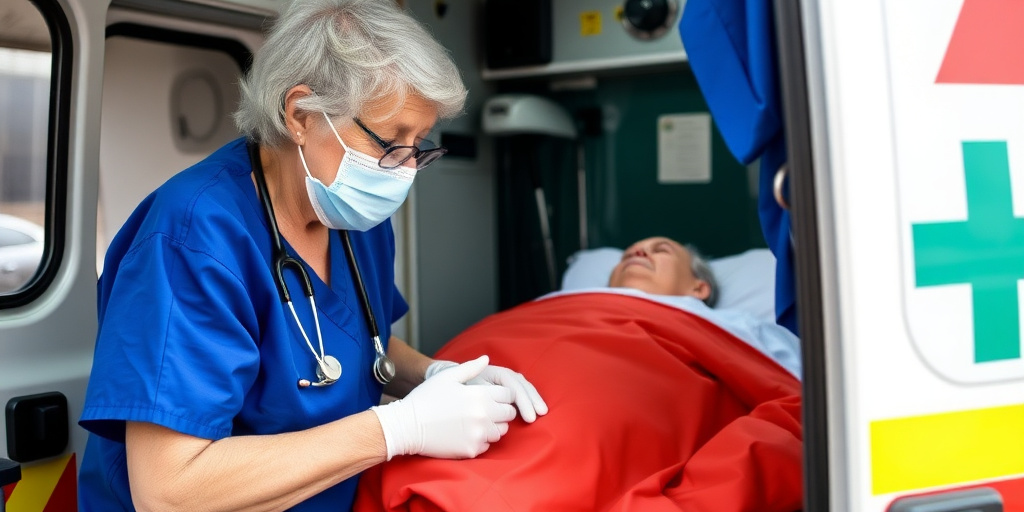 Dottoressa di 70 anni continua a lavorare e salva un paziente in un'ambulanza non medicalizzata