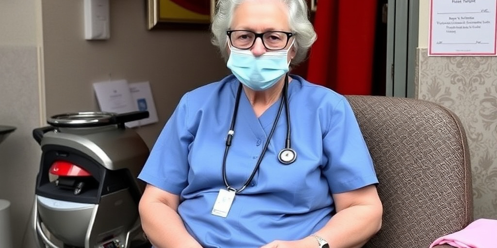 Dottoressa di base a Napoli non si è ritirata al settantesimo compleanno, salvando la vita di un paziente