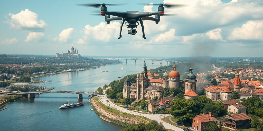 Droni russi minacciano villaggi romeni lungo il Danubio