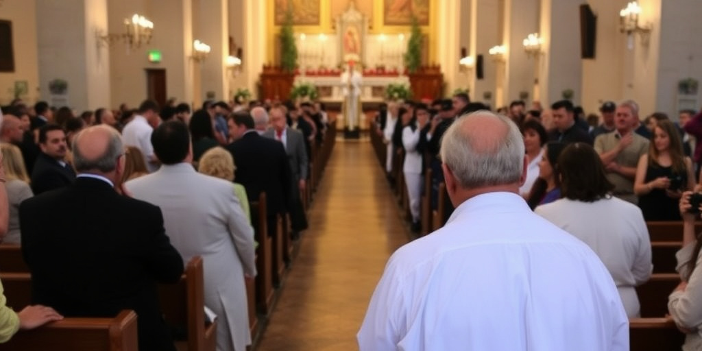 Due morti per intossicazione: funerale in chiesa con grande partecipazione