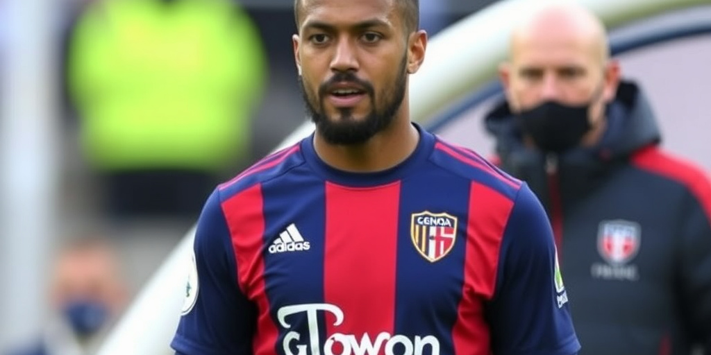 Ekuban del Genoa infortunato: assenza di almeno tre settimane