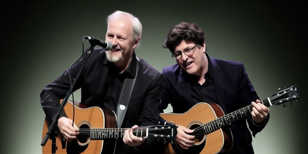 Enzo Avitabile e Peppe Servillo in un duetto acustico all'Auditorium