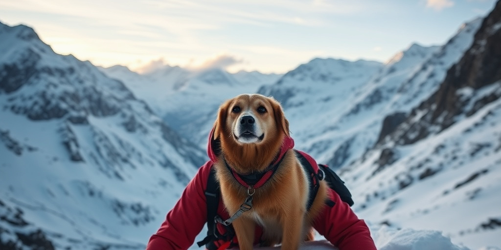 Escursionista e cane salvati a 2.900 metri in Val Susa con l'elicottero dei vigili del fuoco