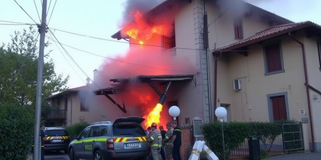 Esplosione di bombola di gas provoca crollo parziale di palazzina e ferita grave nel Cosentino