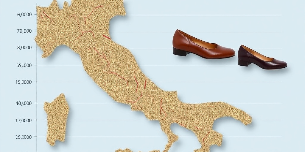Export di calzature campane cala dell'11,9% nei primi 9 mesi del 2025