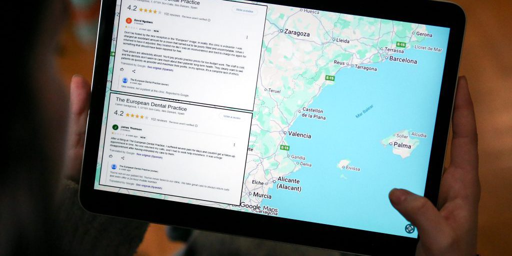 Estorsione su Google Maps: piccole imprese spagnole minacciate da recensioni false