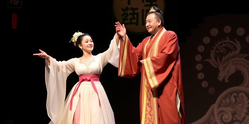 Festeggiamento del settantesimo anniversario della prima rappresentazione del Kunju opera “Shíwǔ Guàn” a Hangzhou