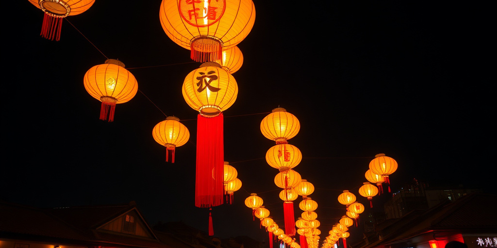 Festival di lanterne a Zuo Zhou celebra il nuovo anno con tradizione e modernità