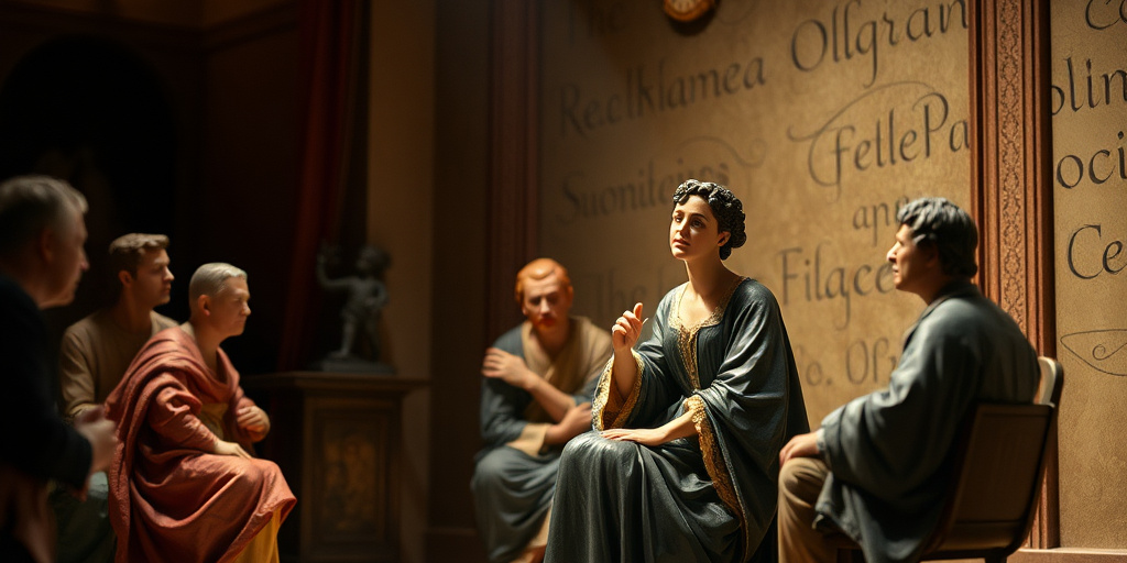 Figurine di Mario Sironi in mostra al Lirico di Cagliari durante la prima di Lucrezia Borgia