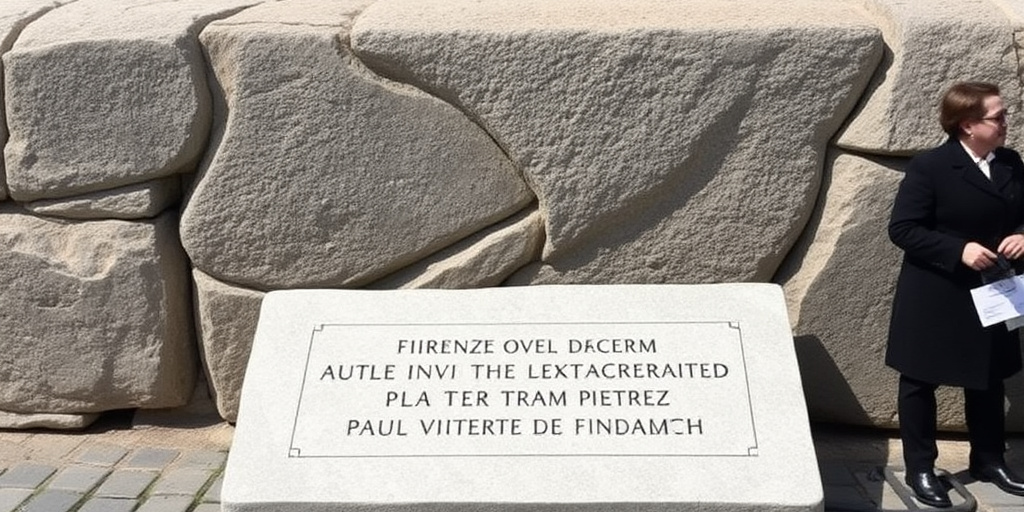 Firenze posiziona 11 pietre commemorative per ricordare le vittime della Shoah