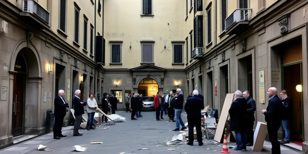 Firenze: proteste dei cittadini per i lavori all'ex ospedale di via San Gallo, con carenza di luce e servizi