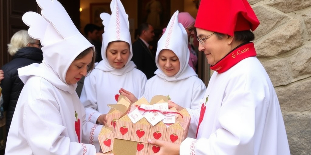 Firenze riprende la tradizione dei panellini benedetti: 15 quintali distribuiti