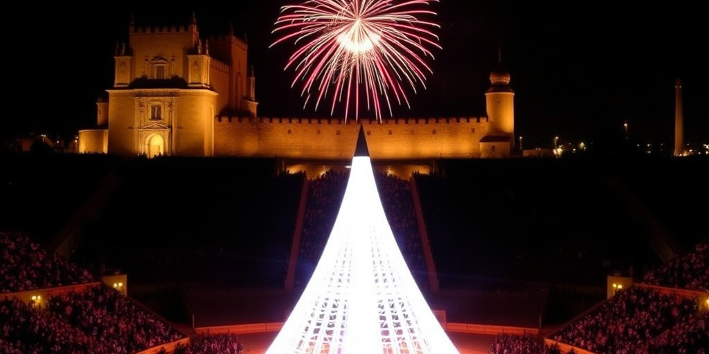 Foggia accende la fiamma olimpica per il Capodanno, itinerario in Puglia fino a Castel del Monte