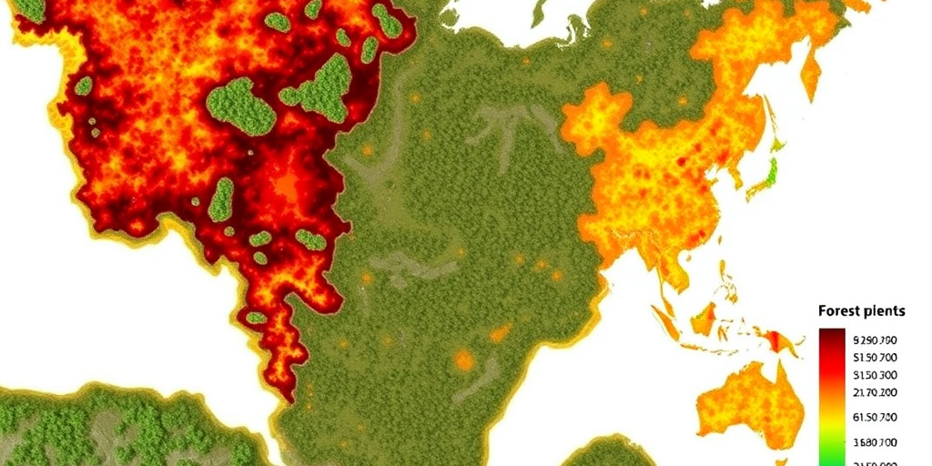 Foreste in perdita: incendi boschivi aumentano la distruzione della copertura arborea