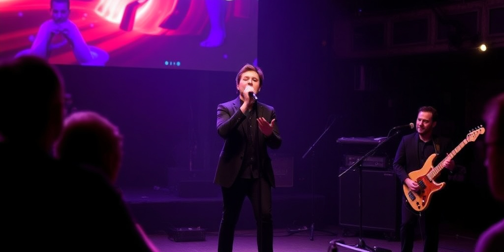 Franco126 lancia il nuovo tour “I Futuri Possibili” con palco decorato e cartomante virtuale