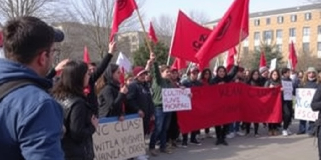 Fuan protesta all'Università: l'università è un ostaggio degli antifascisti traditi dal Pd
