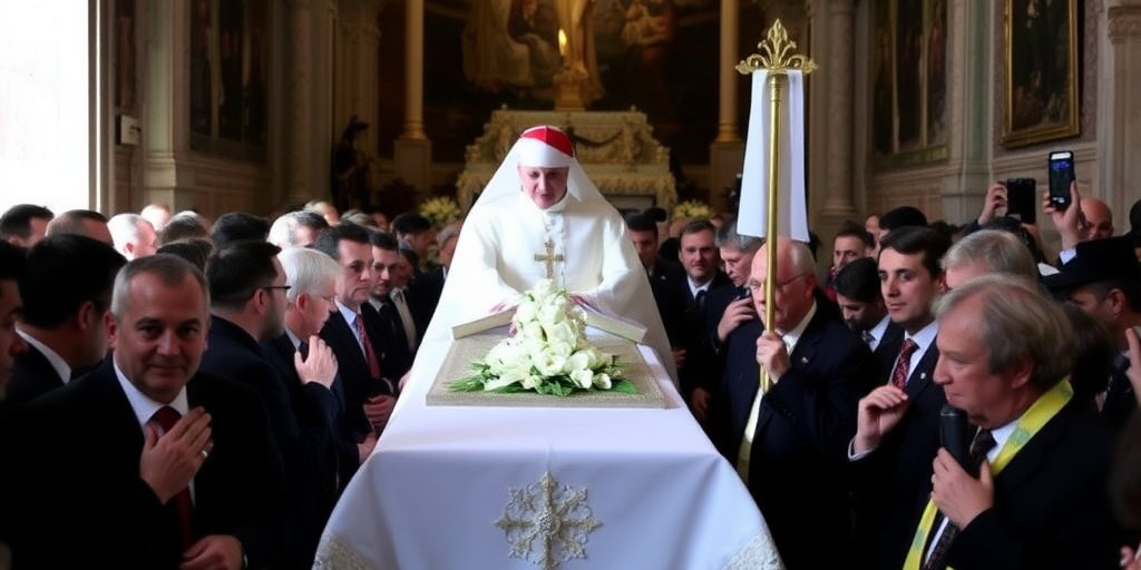 Funerale di Riccardo Minghetti a Roma: la salma arriva in chiesa con la presenza di ministro Abodi e sindaco Gualtieri