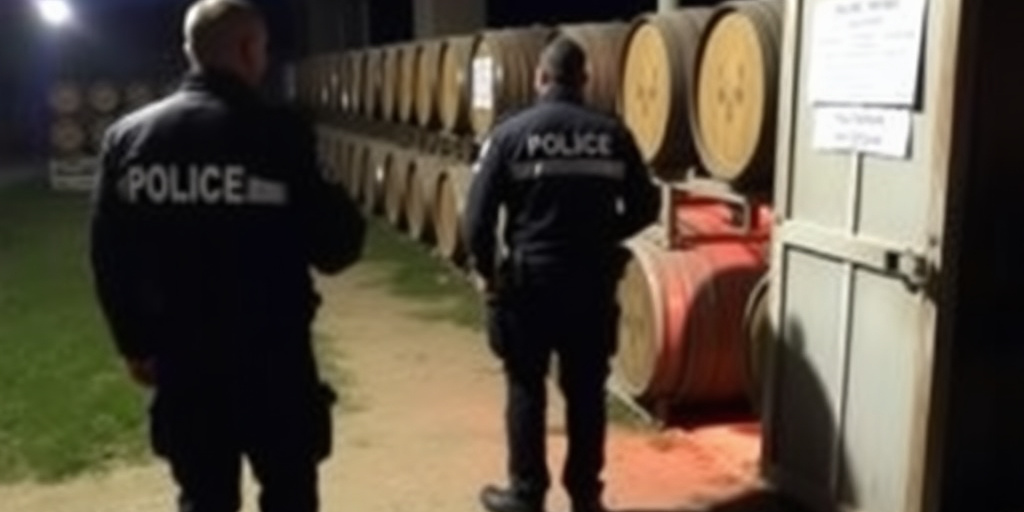 Furto in azienda vinicola di Lamezia Terme: sospettato arrestato in cassonetto dei rifiuti
