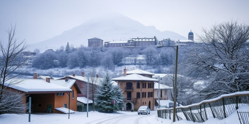 Gelo intenso in Italia: -23°C in Veneto, Vesuvio coperto di neve e allerta arancione in Toscana con chiusura delle scuole