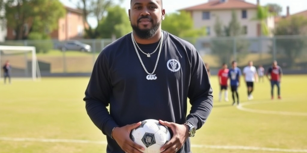 Geolier promette di rimettere in ordine il campo da calcio di Scampia, ma invita i bambini a frequentare la scuola