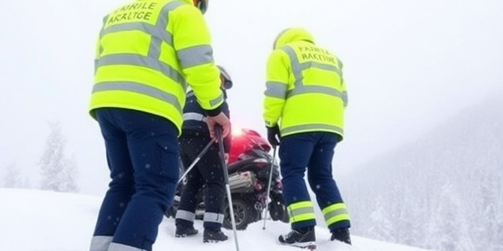 Giovane scivolato in dirupo durante slittino a Urbino: soccorso rapido dei vigili del fuoco
