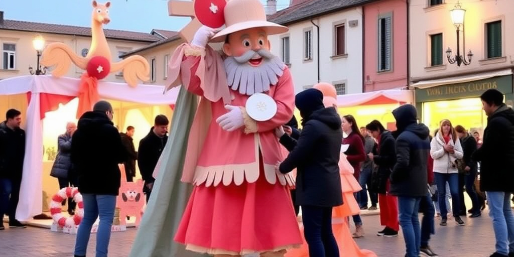 Giovani di Larino costruiscono giganti di cartapesta per il Carnevale, promuovendo sostenibilità ambientale