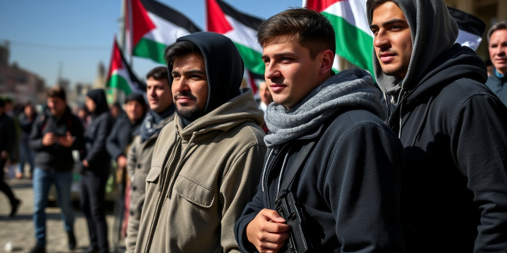 Giovani palestinesi accusati di fornire fondi a Hamas
