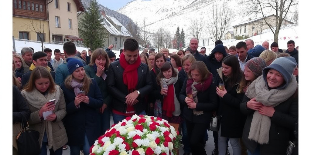 Giovanni Tamburi, 16 anni, scomparso in incendio a Crans‑Montana: funerale e fiaccolata di memoria