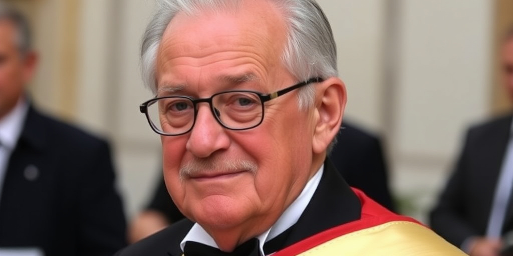 Giuseppe Rossetti, 87 anni, ricandidato come sindaco di Corte de' Frati