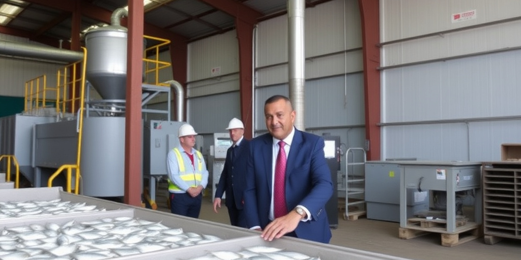 Governo accoglie investimento di 170 milioni di rand in nuova piantola di pesce a St Helena Bay