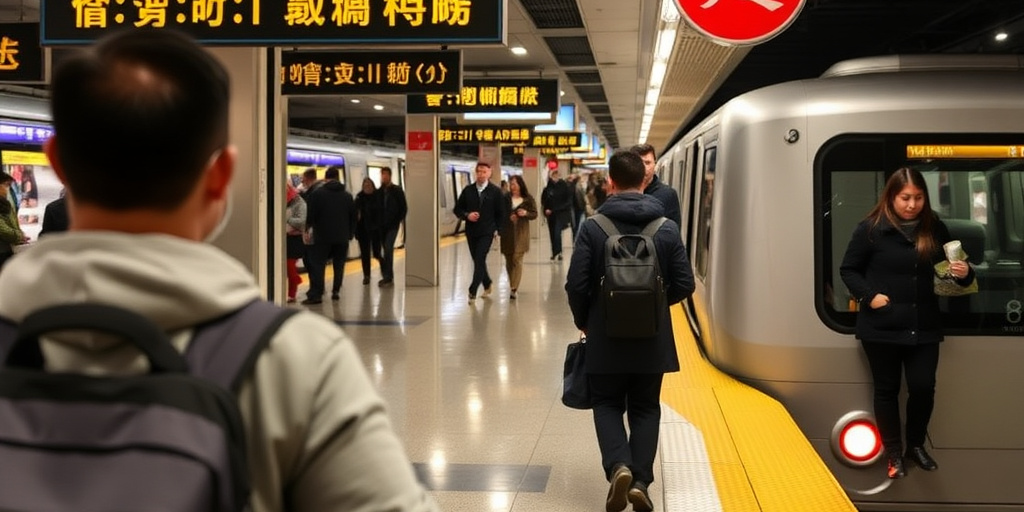 Guangzhou registra 2,8 milioni di passeggeri il 1 gennaio, aumento del 64,6% rispetto all'anno precedente