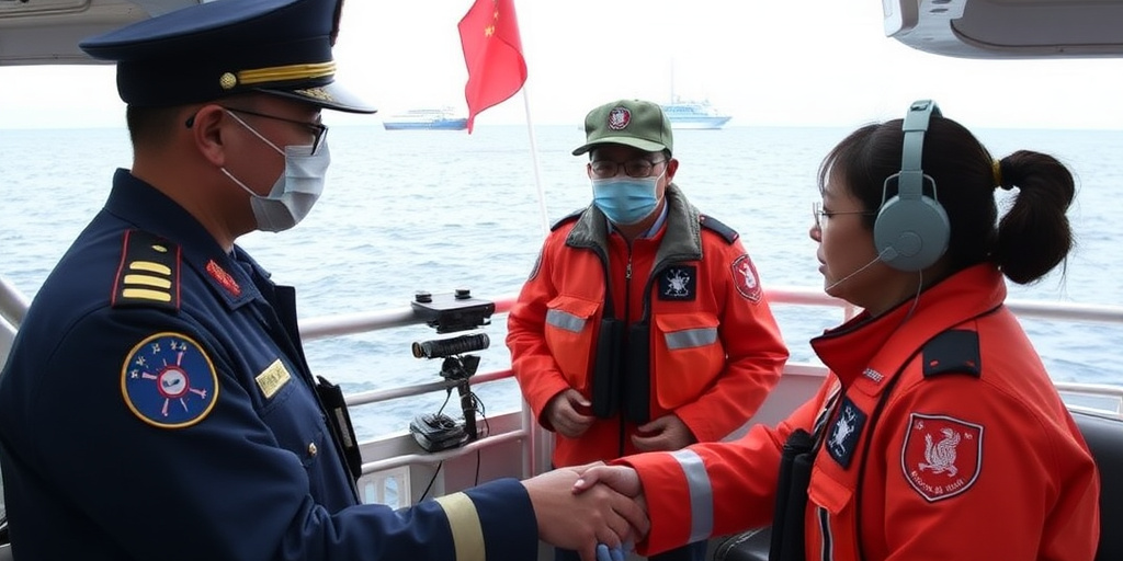 Guardia Costiera di Fujian chiede ai taiwanesi di comunicare in mandarino durante l’incontro marittimo
