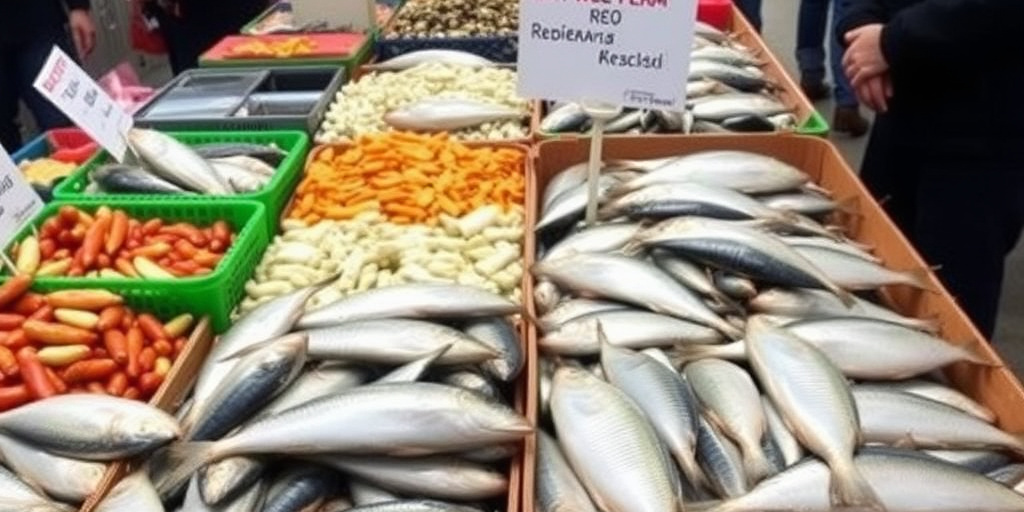 Guardia costiera sequestra 140 kg di pesce al mercato civico di Sassari durante controllo di sicurezza alimentare