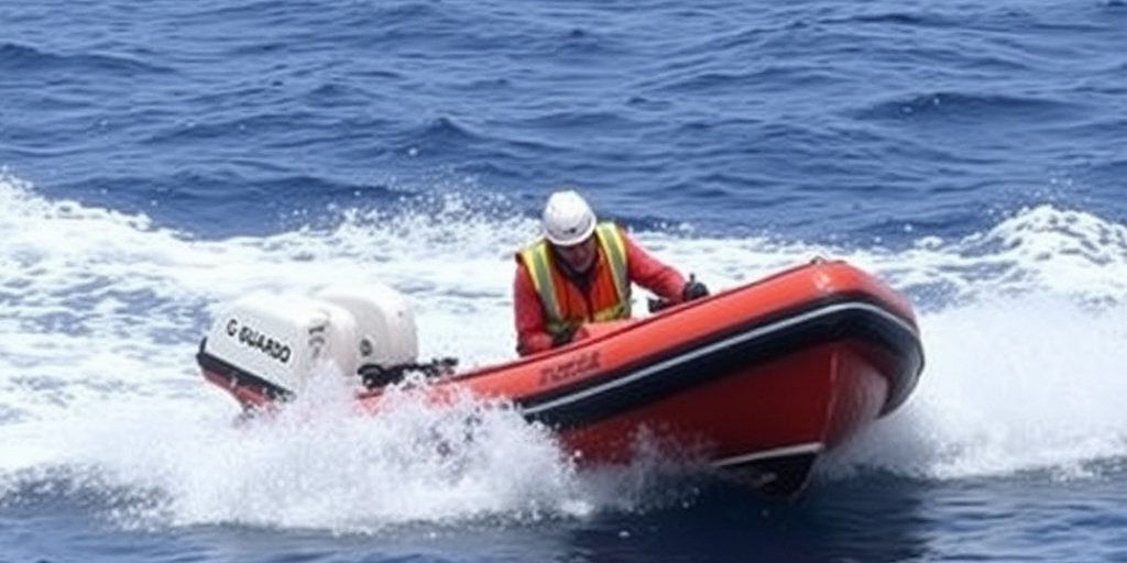 Guardia costiera soccorre pescatore malato a bordo nel golfo dell'Asinara