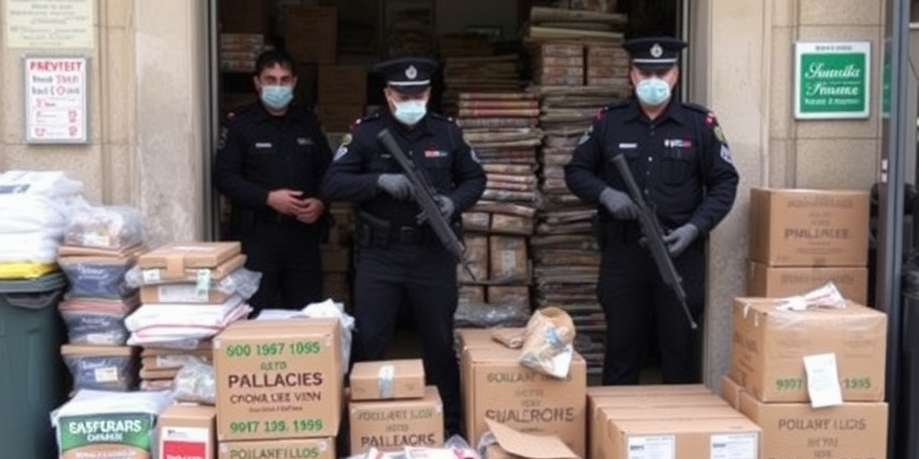 Guardia di Finanza sequestra oltre un milione di prodotti non sicuri nella provincia di Potentino