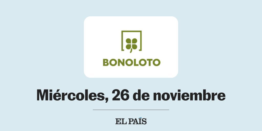 Bonoloto: verifica del sorteggio del 26 novembre e premi di 600.000 euro