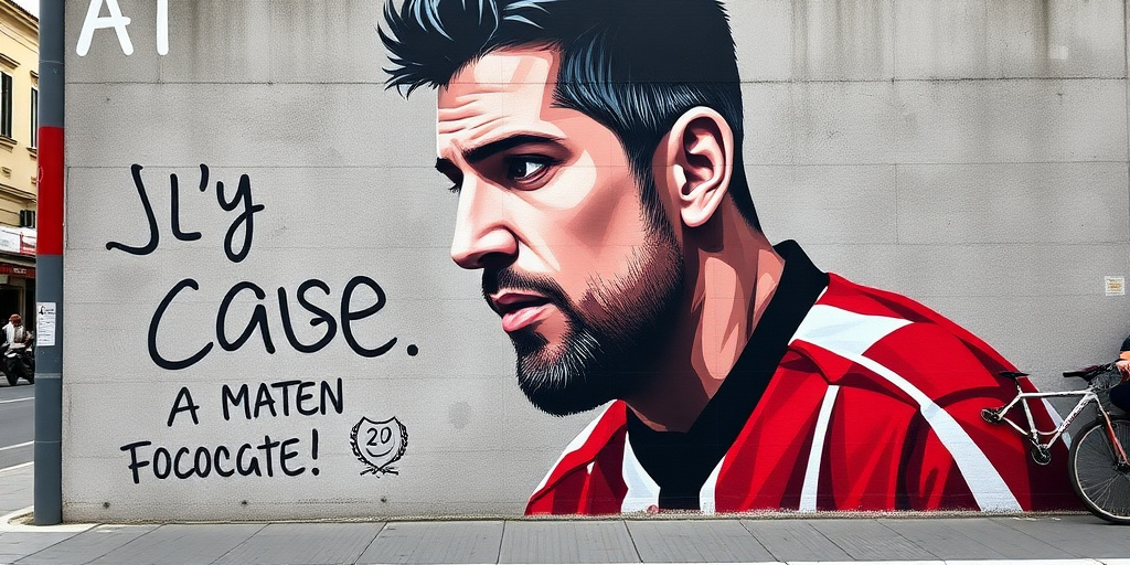 Igor Protti, in lotta contro il cancro: i tifosi del Bari mostrano solidarietà con murale e messaggi di incoraggiamento