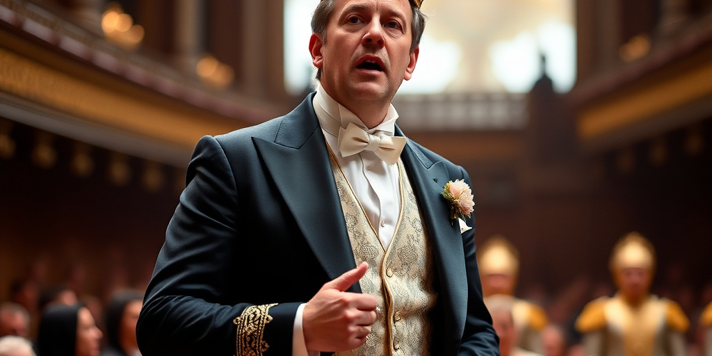 Il direttore del Royal Opera House canta il Principe Calàf al posto di un tenore malato