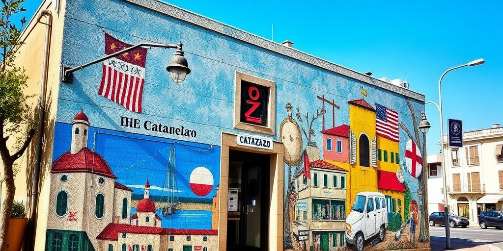 Il murale di Mimmo Rotella sull'ufficio postale di Catanzaro torna a splendere dopo la pulizia