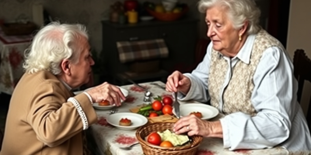Il pranzo fatto con quello che c’era