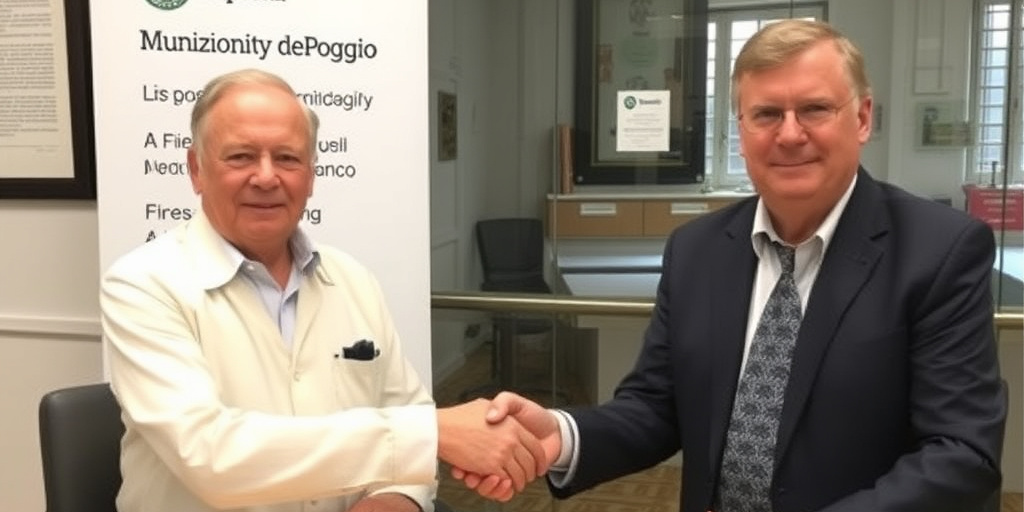 Il sindaco di Ancona accoglie il capo del Deposito Munizioni del Poggio