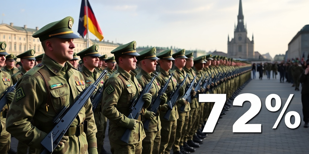 In Germania, il numero di cittadini che hanno rinunciato al servizio militare cresce del 72% nel 2025