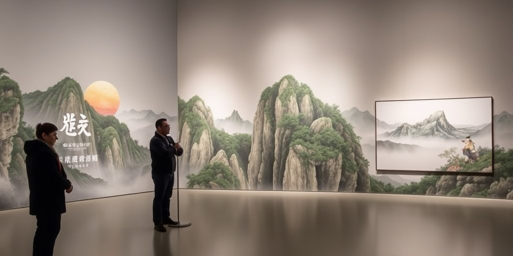 Inaugurata a Yandang Mountain l’Esposizione d’Arte Shan Hai Feng con 71 artisti e 101 opere
