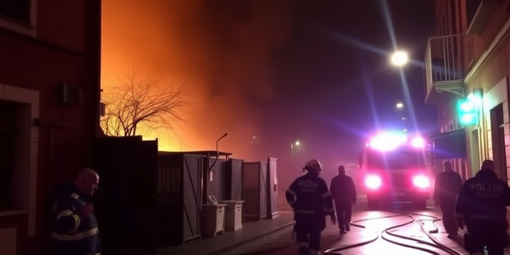 Incendio a Vicoletto del Consiglio: nessun ferito, famiglie evacuate