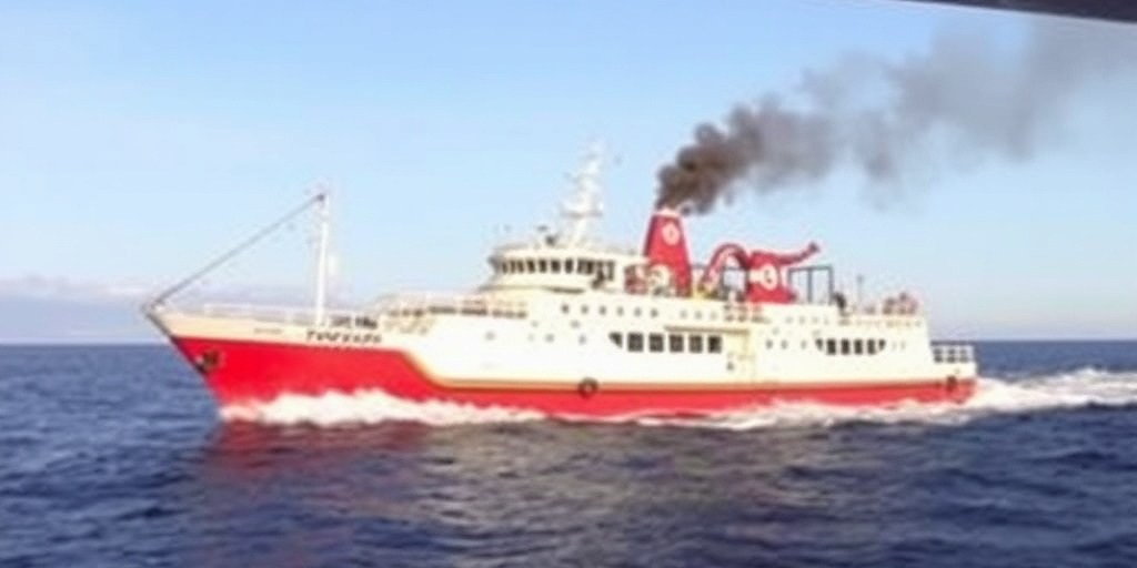 Incendio a bordo del traghetto in rotta verso Tangeri: nessun ferito, nave fermata per verifiche tecniche