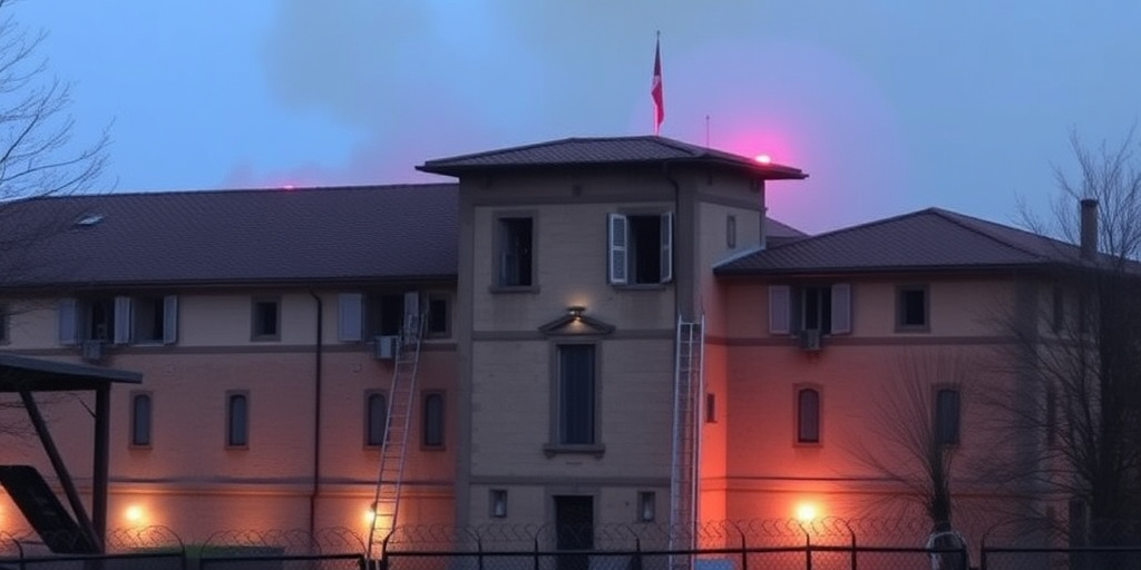Incendio al carcere di Sollicciano a Firenze: 26 detenuti evacuati