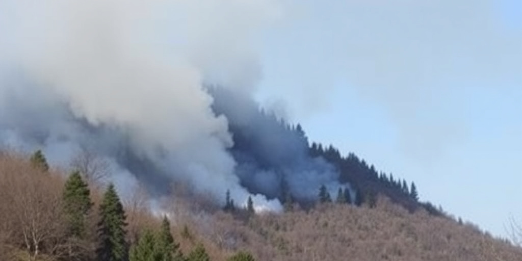 Incendio boschivo a Quart: vigili del fuoco spegnono il rogo e avviano bonifica
