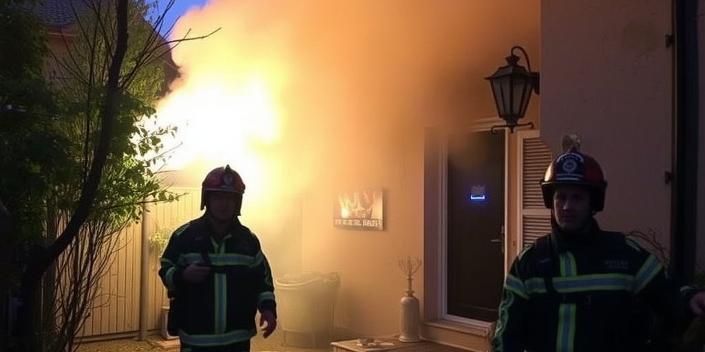 Incendio domestico a Pordenone: anziana di 82 anni salvata dai vigili del fuoco