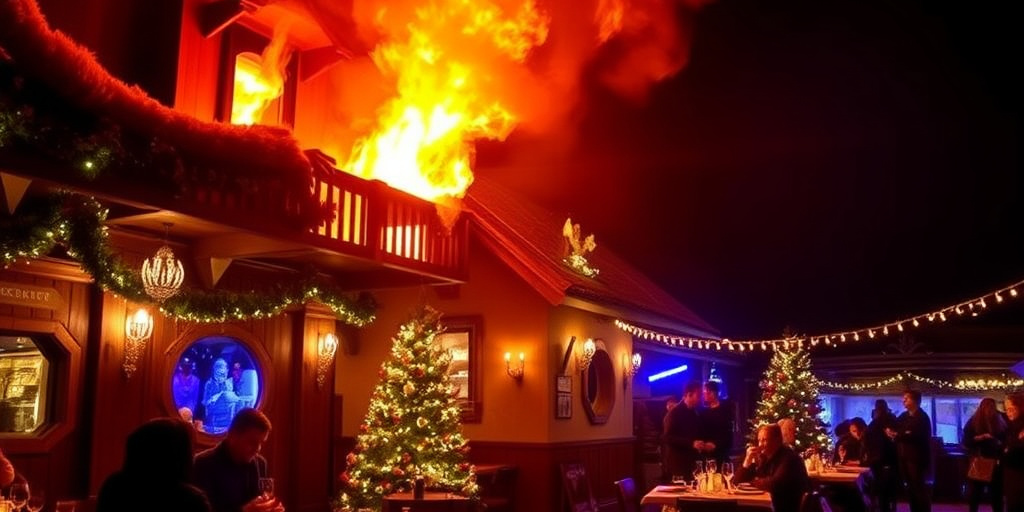 Incendio improvviso al bar di Crans‑Montana: tragedia di Capodanno